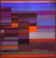 Noche de fuego Paul Klee